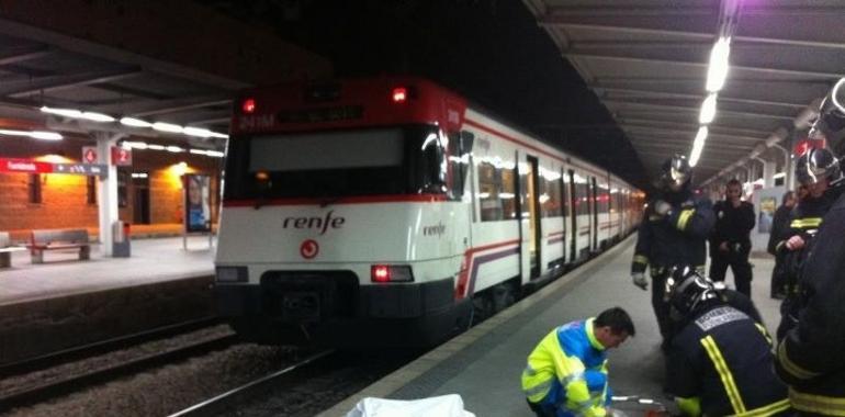 Muere un joven arrollado en la estación de tren de Fuenlabrada