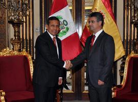 Humala recibe Cartas Credenciales del nuevo embajador de España en Perú