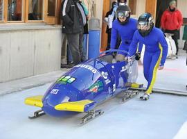 El equipo asturiano de Bobsleigh finaliza la Copa de Europa con seis puntos