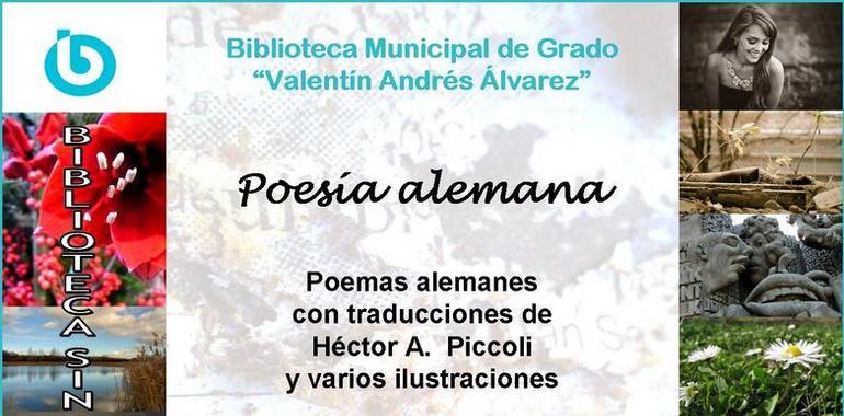 Poesía alemana abre el lunes en la Casa de Cultura de Grau