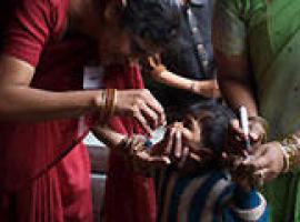 India cumple un año sin casos de poliomielitis