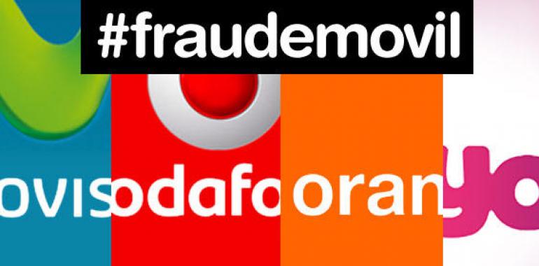 FACUA denuncia a Movistar, Vodafone, Orange y Yoigo por sabotear sus terminales