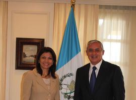 Presidenta Laura Chinchilla mantuvo encuentro con el Presidente electo Otto Pérez
