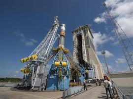 El lanzador Soyuz, por primera vez en el Puerto Espacial Europeo