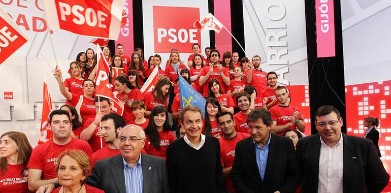 Zapatero: "El PSOE frenará a la derecha que usa el terrorismo Y critica al TC" el 22-M