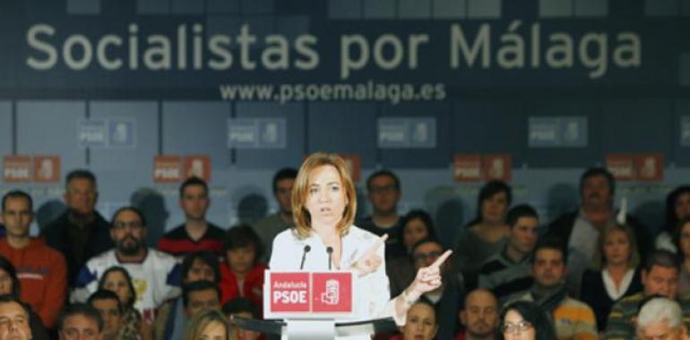 Chacón: "No transigiré con los engaños y defenderé una economía al servicio del progreso de la gente"