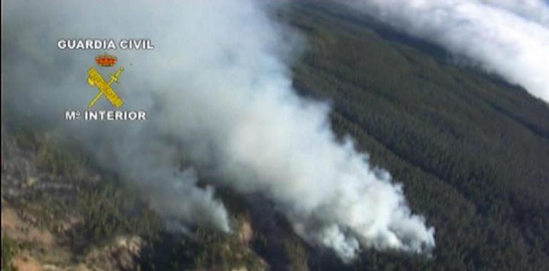 Imputado un vecino cangués por delito de incendio forestal 