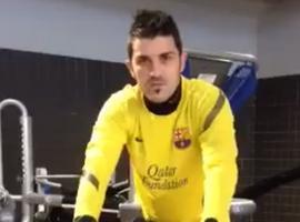 David Villa: \"La pierna está cada día mejor y yo más fuerte\"