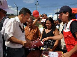 Caballococha celebró visita del presidente Ollanta Humala