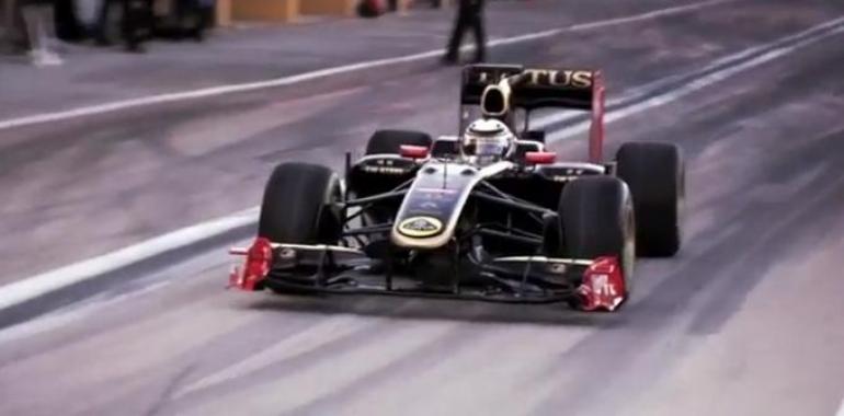 Raikkonen se entrena con el Renault 2010 (video) 