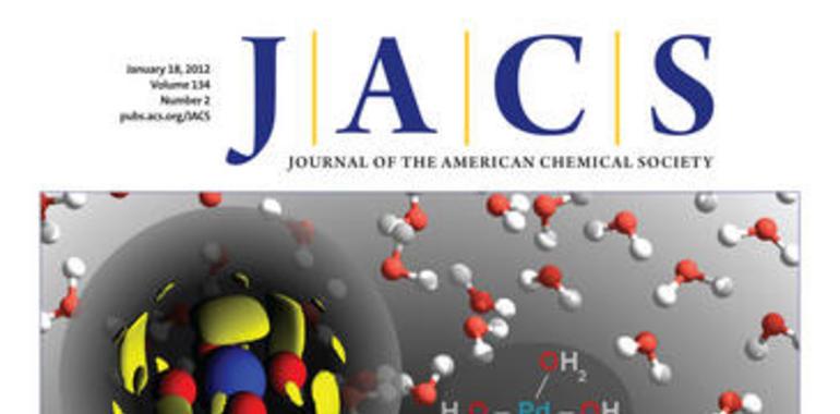 Estudio teórico-experimental sobre la estructura molecular de la región axial del paladio(II) en agua