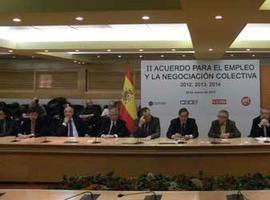 UGT, CCOO, CEOE y Cepyme firman el II Acuerdo para el Empleo y la Negociación Colectiva