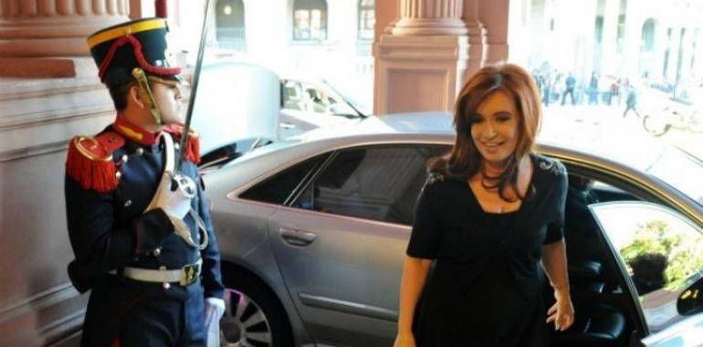 Cristina regresa a la Casa Rosada y reprocha a las petroleras su baja producción