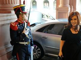 Cristina regresa a la Casa Rosada y reprocha a las petroleras su baja producción