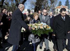 Sesión de la Academia de Belas Artes en homenaje al escultor Francisco Asorey González