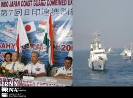 India y Japón realizan maniobras conjuntas de la guardia costera