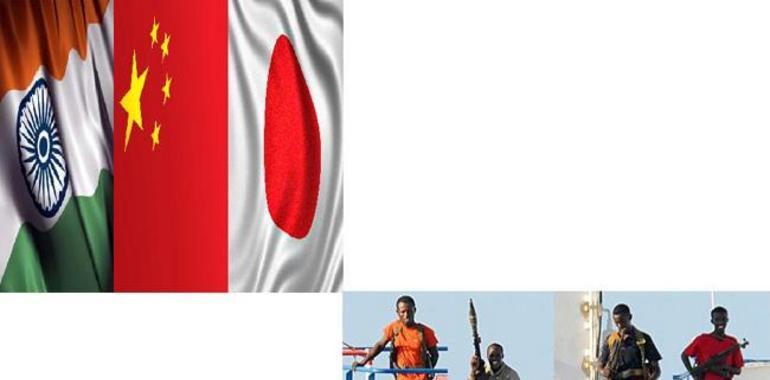 India, China y Japón se coordinan para perseguir la piratería en el Golfo de Aden 