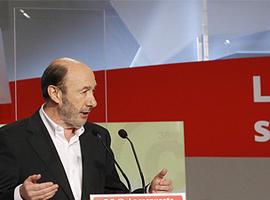 Rubalcaba: \"Somos un partido fuerte, con altura de miras y sentido de país\"