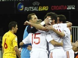 España golea a Rumanía y se mete en semifinales
