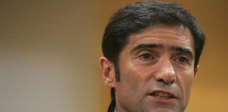 Marcelino: "Teníamos el sueño de venir, pero parece que ha sido un mal sueño"