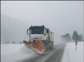20 accidentes de tráfico en pocas horasa causa del hielo en la Barranca y Larraun-Leitzaran 