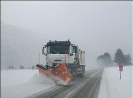 20 accidentes de tráfico en pocas horasa causa del hielo en la Barranca y Larraun-Leitzaran 