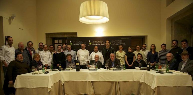 Finalistas del V Campeonato de Asturias de Pinchos y Tapas