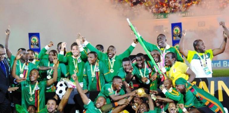 Los Chipolopolos de Zambia, nuevos reyes de África