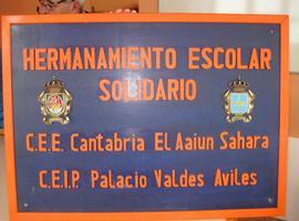 Mayores voluntarios de La Luz de Avilés, en el dia a día solidario