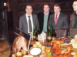 El Samartín del gochu celta aroma Tierrastur n\Oviéu, Cualloto y Xixón
