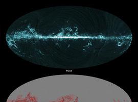 La misión Planck, de la ESA, detecta una misteriosa neblina de microondas cerca del centro de la galaxia