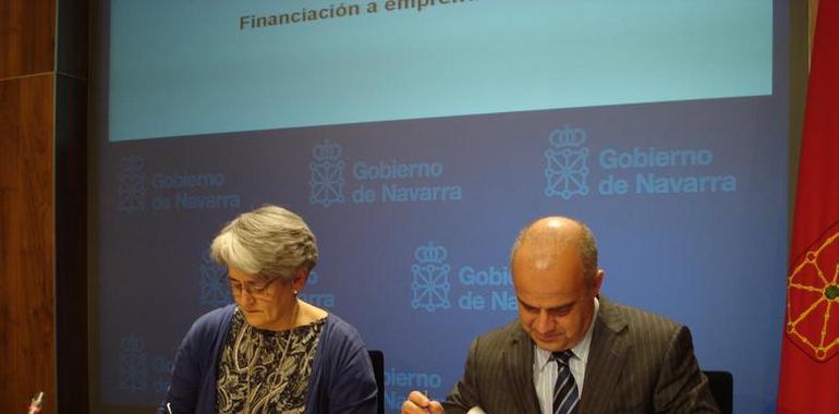 Navarra firma un convenio con Microbank para facilitar la financiación a emprendedores 