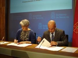 Navarra firma un convenio con Microbank para facilitar la financiación a emprendedores 