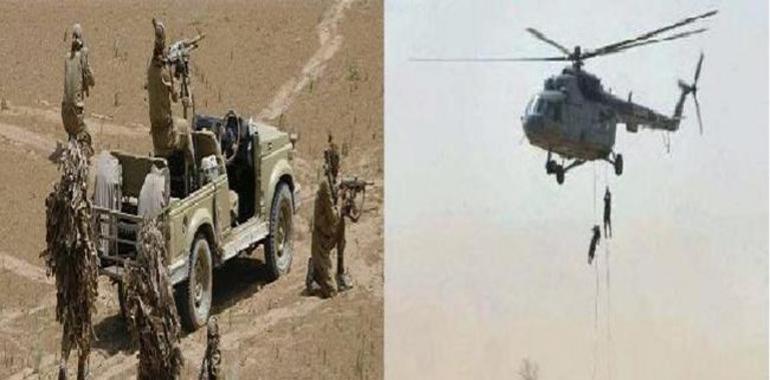 .IAF and Army engaged in war drill in northeast 