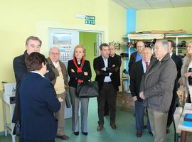 Mercedes Fernández visita la Cocina Económica de Gijón