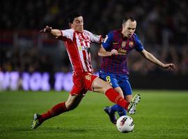 Un Sporting muy defensivo no logra parar al Barça