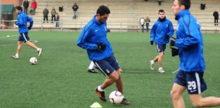Juanma vuelve a ejercitarse con el grupo