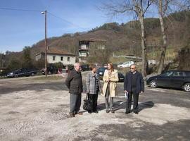 Nuevo aparcamiento en Riañu para 100 vehículos en las inmediaciones del Hospital Valle del Nalón