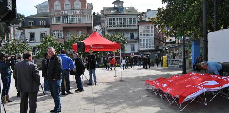 El Ayuntamiento de Valdés prohíbe a IU celebrar un acto informativo sobre la reforma laboral