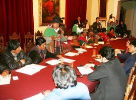 Gobierno y pueblos originarios de Bolivia alcanzan un acuerdo pacífico