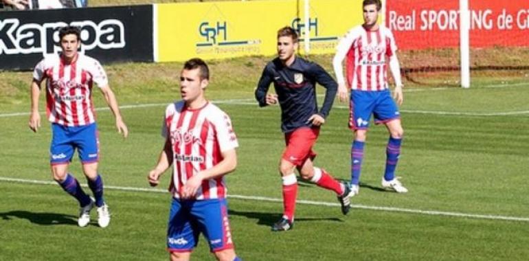 El Sporting B sucumbe ante el Atlético B
