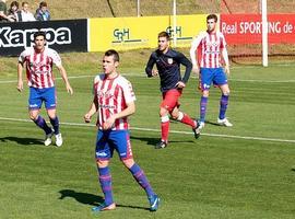 El Sporting B sucumbe ante el Atlético B