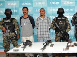 La Armada de México detiene a 6 presuntos delincuentes y libera a dos secuestrados