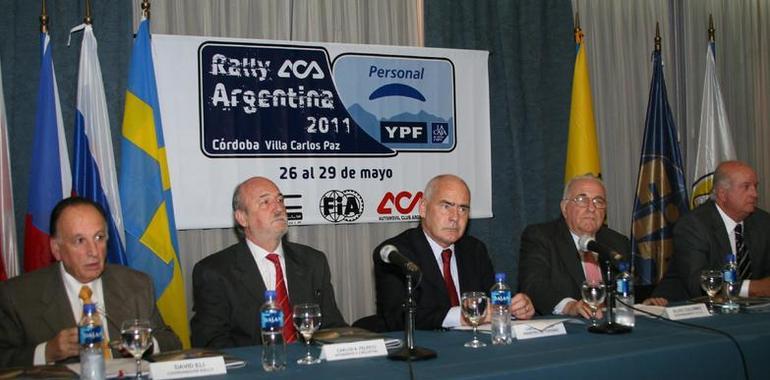 Lanzamiento del mundial del Rally Argentina 2011 