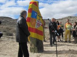 Sentido homenaje a los brigadistas fallecidos hace un año en Villastar 