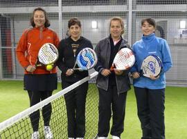 Ganadores del torneo de pádel del Bal Hotel & Spa