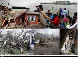 Una feroz tormenta obliga a delcarar el estado de emergencia en Cachemira