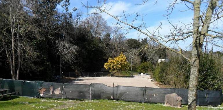 Porrúa recupera la pista deportiva afectada por las obras del proyecto de ordenación del río Vallina