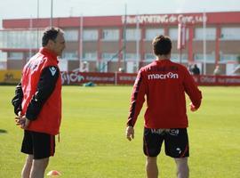 El Mallorca prepara su partido ante el Barça en Mareo