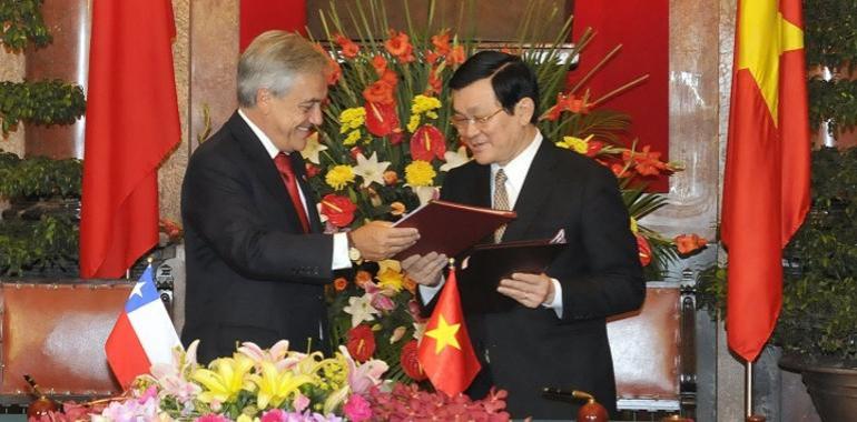 Piñera elogia el TLC con Vietnam como “un mundo de oportunidades” para Chile